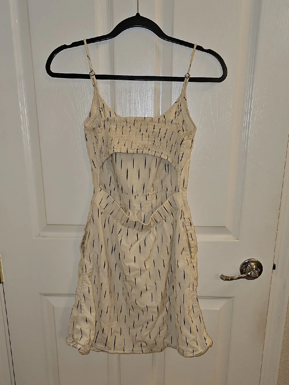 Toad & Co. Women's Fresco Dress - Cream And Black Size XS - Picture 8 of 9